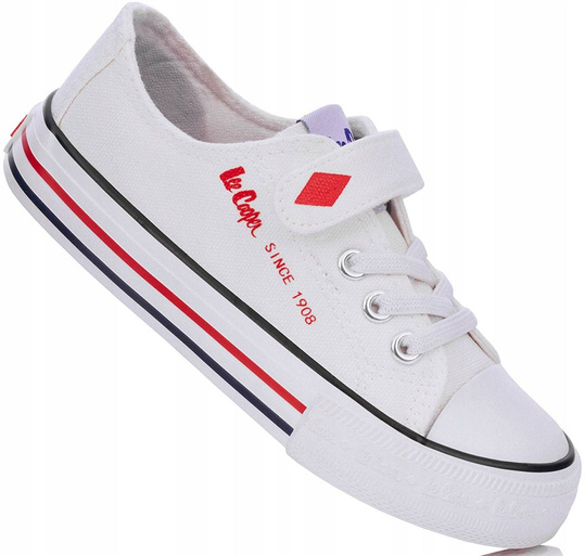 LEE COOPER LCW-21-44-0303K dziecięce buty trampki białe