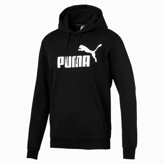 PUMA ESS HOODY FL BIG LOGO 851743-01 MĘSKA BLUZA Z KAPTUREM SPORTOWA