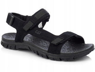 CATERPILLAR ATCHISON SANDAL P721278 MĘSKIE CZARNE SKÓRZANE SANDAŁY