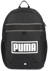 PUMA PLUS BACKPACK 078047-01 PLECAK SZKOLNY SPORTOWY CZARNY KIESZONKI NA BIDON NAPÓJ