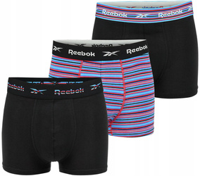 REEBOK TRUNK CURTIS U5_F8332_RBK_S3PKA majtki bokserki męskie bawełna 3PAK 