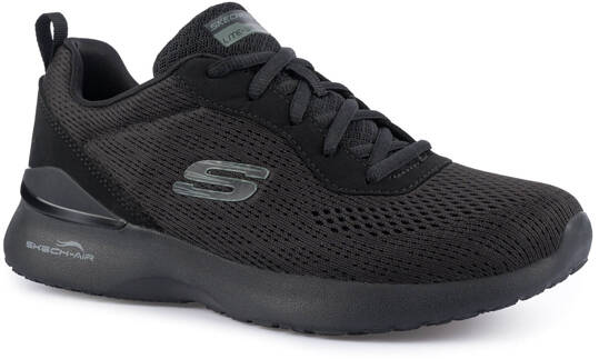 SKECHERS SKECH-AIR DYNAMIGHT 149340/BBK DAMSKIE BUTY SPORTOWE CZARNE SNEAKERSY